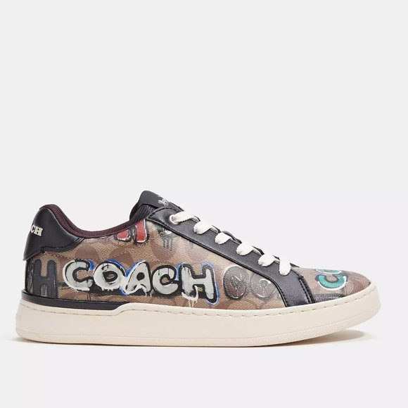 🥰 Coach X Mint + Serf Clip Low Top Sneaker In Signature Canvas - Picture 3 of 16